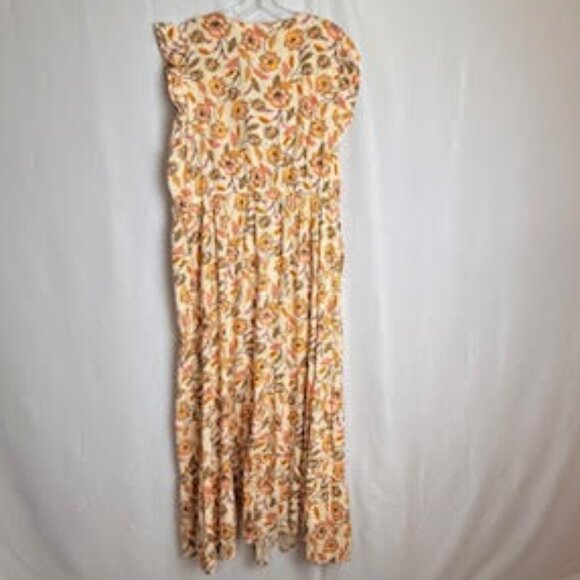Sonoma Goods for Life Floral Maxi Dress Long Sleeve Size XXL - Picture 4 of 8